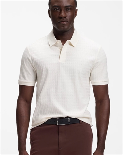 Hugo Boss - H - Parlay Polo T-shirt - Open White
